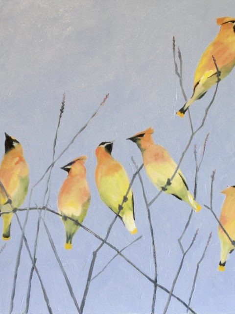 A Beautiful Bird Painting Drawn By Nature Lovers