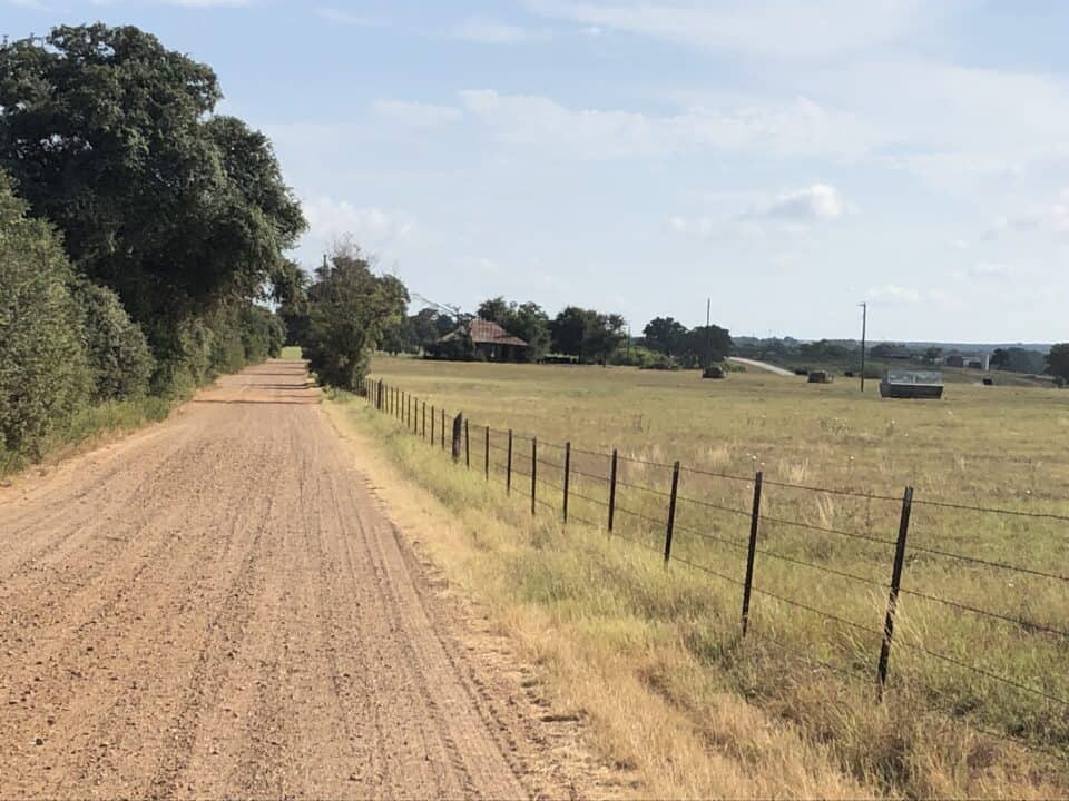 Old Sayer's Road is a birding hotspot in Bastrop County TX